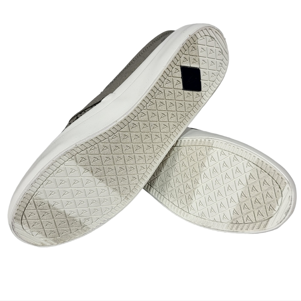 Sperry Crest Twin Gore Perforated Slip-on Sneakers Grey - Picture 11 of 11